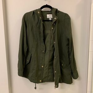 Dark green jacket
